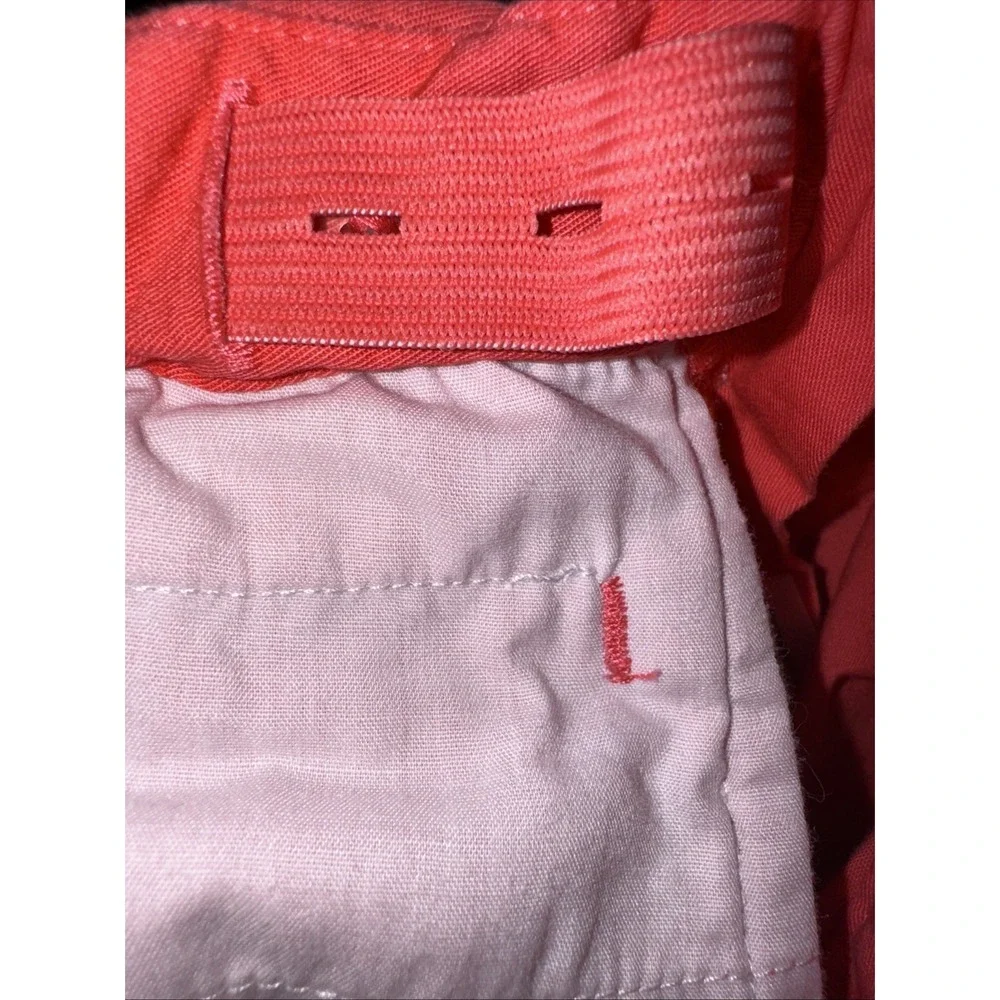 Janie And Jack Toddler Girls Coral Pink Shorts Side Zipper Piping Size 2T - Picture 5 of 5